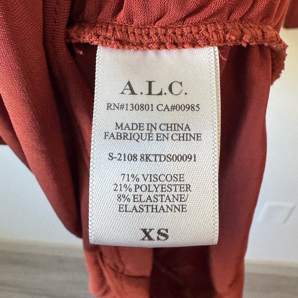 ALC Larsen Ruched Dress - Size XS - Picture 14 of 16